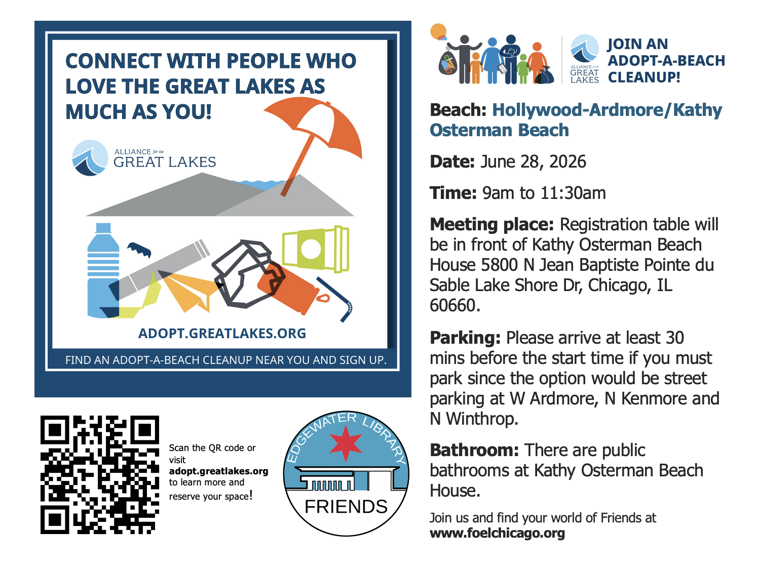 Kathy Osterman Beach Clean Up