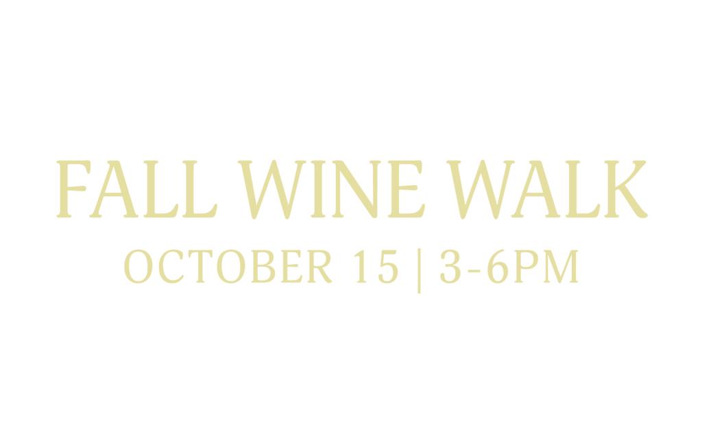 Fall Wine Walk andersonville